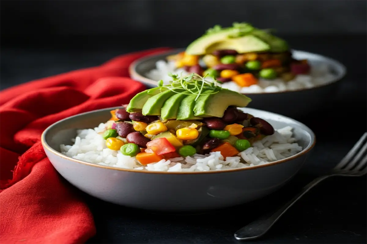 arroz con habichuelas